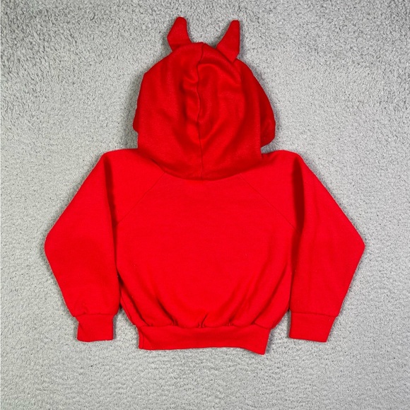 Kids Vintage 90s devil sweatshirt - Picture 4 of 4